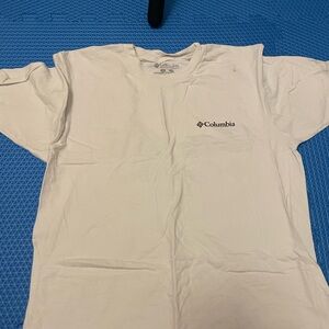 Columbia Classic White Tee